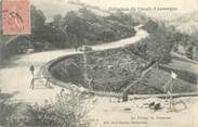 63 Puy De DÔme CPA FRANCE 63 " Le virage du Tonneau".