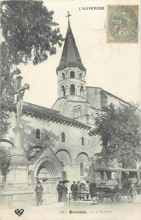 CPA FRANCE 63 " Ennezat, L'église".