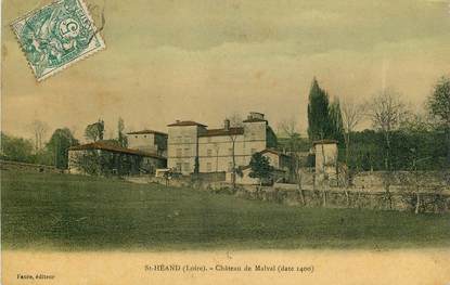 CPA FRANCE 42 "Saint Héand, Chateau de Malval"