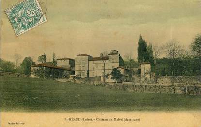 CPA FRANCE 42 "Saint Héand, Chateau de Malval"