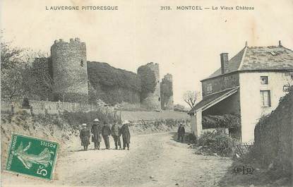 CPA FRANCE 63 "Montcel, Le vieux château".