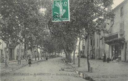 CPA FRANCE 63 "Maringues, Boulevard du Chéry".