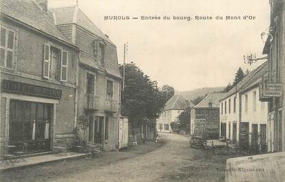 CPA FRANCE 63 "Murols, Entrée du bourg, route du Mont d'Or".