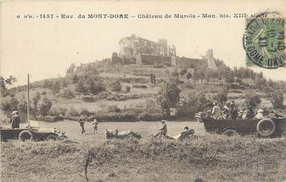 CPA FRANCE 63 "Murols, Le château".