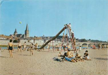 CPSM FRANCE 58 " La Charité sur Loire, La plage".