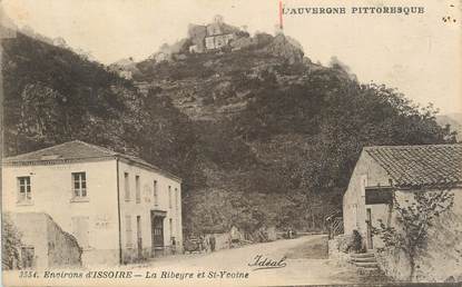 CPA FRANCE 63 " Environs d'Issoire, La Ribeyre et St Yvoine".