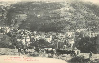 CPA FRANCE 63 " Olliergues, Vue générale".