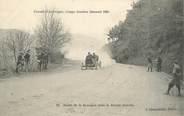 63 Puy De DÔme CPA FRANCE 63 " La Baraque, La route sous la Roche Percée, Coupe Gordon Bennett 1905".