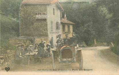 CPA FRANCE 63 "Route du Puy de Dôme'. / COURSE AUTOMOBILES
