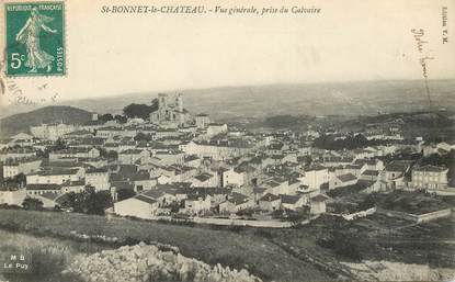 CPA FRANCE 42 "Saint Bonnet le Chateau"