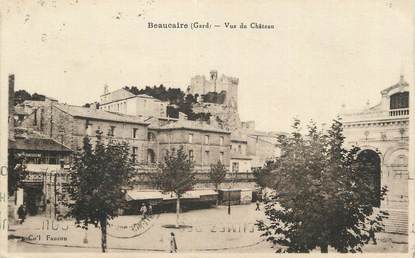 CPA FRANCE 30 " Beaucaire, Vue du Château".