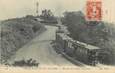 CPA FRANCE 63 "Le Puy de Dôme, Le chemin de fer, Montée du Grand Tournant". / TRAMWAY