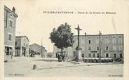 63 Puy De DÔme CPA FRANCE 63 " Ste Dier d'Auvergne, Place de la Croix de Mission".