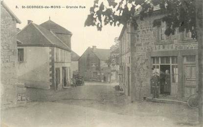 CPA FRANCE 63 " St Georges de Mons, Grande rue".