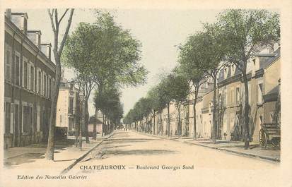 CPA FRANCE 36 "Chateauroux, bld Georges Sand"