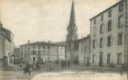 63 Puy De DÔme CPA FRANCE 63 " St St Amant Tallende, Place de l'Aise et l'église".