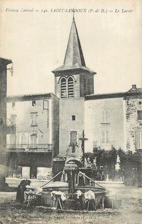 CPA FRANCE 63 " St Sandoux, Le lavoir".