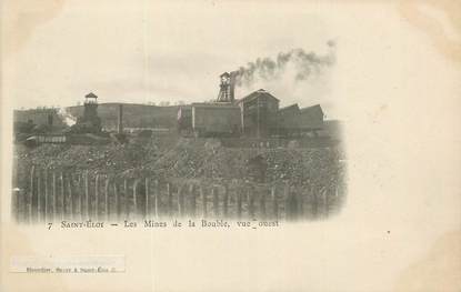 CPA FRANCE 63 " St Eloy, Le Mines de la Bouble". / MINES