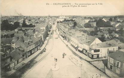 CPA FRANCE 36 "Chateauroux, vue panoramique sur la ville"