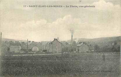 CPA FRANCE 63 " St Eloy Le Mines, Le Theix, vue générale".