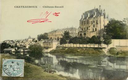 CPA FRANCE 36 "Chateauroux, Chateau Raoult"
