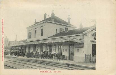 CPA FRANCE 55 "Commercy, La Gare"