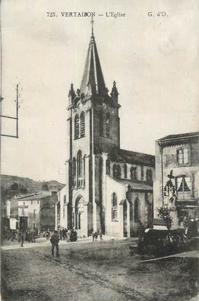 CPA FRANCE 63 " Vertaizon, L'église".