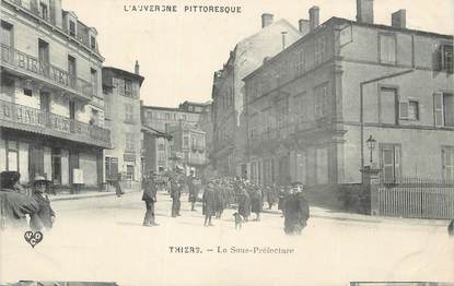 CPA FRANCE 63 " Thiers, La Sous-Préfecture".