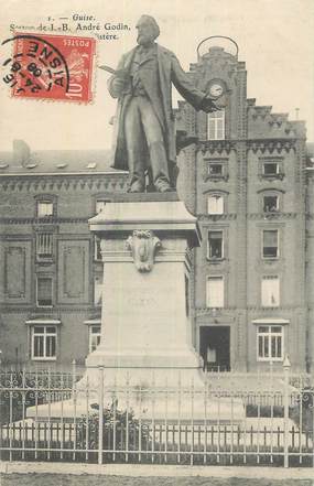 CPA FRANCE 02 " Guise, Le monument de JB André Godin".