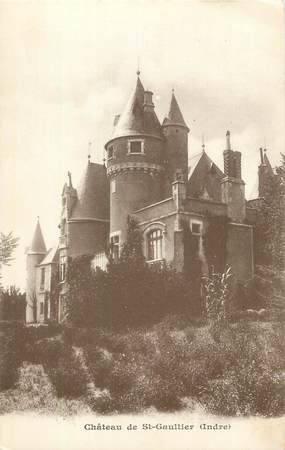 CPA FRANCE 36 " St Gaultier, Le château".