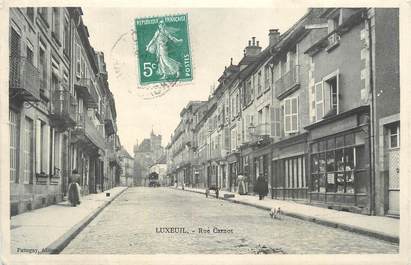 CPA FRANCE 70 "Luxeuil, Rue Carnot".