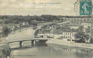 72 Sarthe CPA FRANCE 72 " Sablé, La ville vue du château".