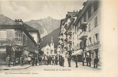CPA FRANCE 74 " Chamonix, Le Brévent".