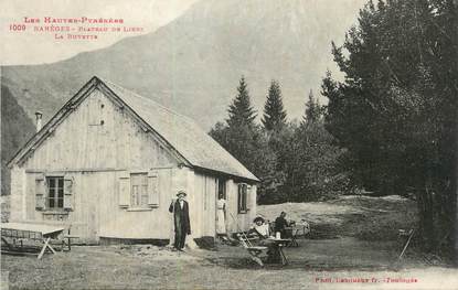 CPA FRANCE 65 " Barèges, Plateau de Lienz, la buvette".