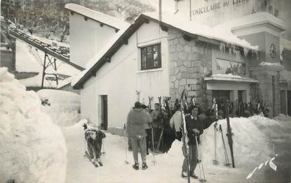 CPSM FRANCE 65 " Barèges, Départ du funiculaire".