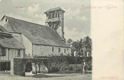 CPA FRANCE 65 " Bordères sur l'Echez, L'église".