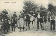 65 Haute PyrÉnÉe CPA FRANCE 65 "Bagnères de Bigorre, Paysans". / FOLKLORE