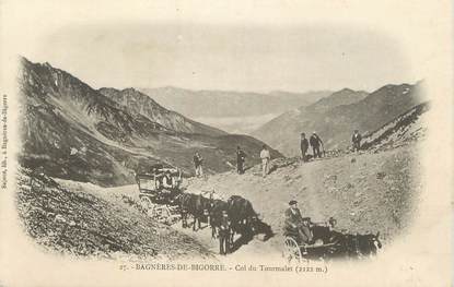 CPA FRANCE 65 "Bagnères de Bigorre, Col du Tourmalet".