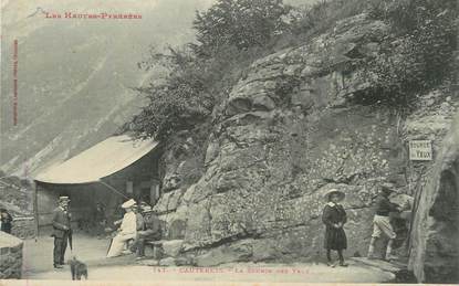 CPA FRANCE 65 " Cauterets, La Source des Yeux".