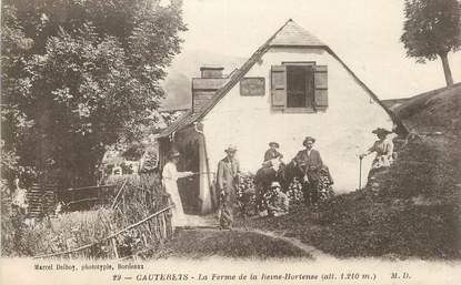 CPA FRANCE 65 " Cauterets, La ferme de la Reine Hortense".