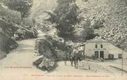 65 Haute PyrÉnÉe CPA FRANCE 65 " Cauterets, Sur les lacets du Pont d'Espagne, Etablissement du Pré".