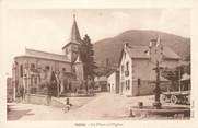 65 Haute PyrÉnÉe CPA FRANCE 65 " Cadéac, La Place et l'église".