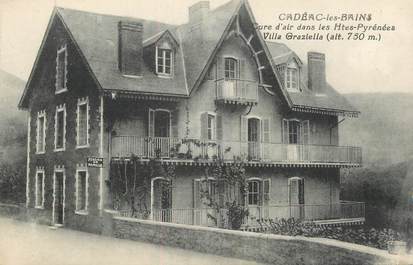 CPA FRANCE 65 " Cadéac les Bains, Villa Graziella".