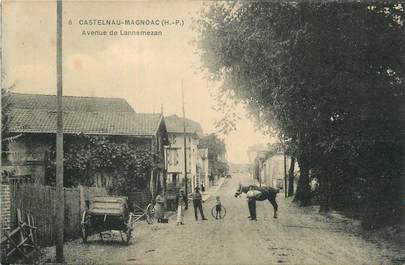 CPA FRANCE 65 " Castelnau Magnoac, Avenue de Lannemezan".