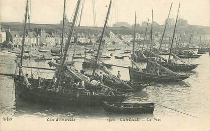 CPA FRANCE 35 "Cancale, le port"