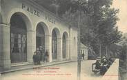 65 Haute PyrÉnÉe CPA FRANCE 65 " Cauterets, Terrasse de l'Etablissement de Pauze Vieux".