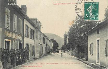 CPA FRANCE 65 "Estenos, La route de Luchon".