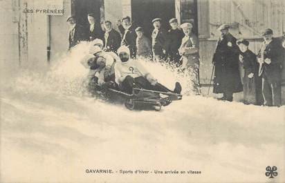 CPA FRANCE 65 "Gavarnie, Sports d'hiver". / BOBSLEIGH