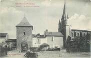 65 Haute PyrÉnÉe CPA FRANCE 65 "Galan, La porte et l'église".