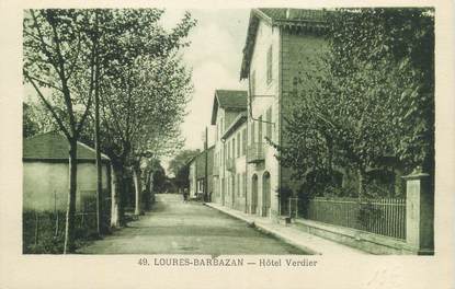 CPA FRANCE 65 "Loures Barbazan, Hôtel Verdier".